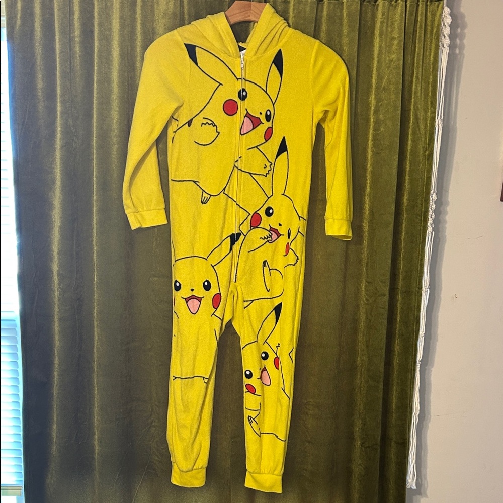 Pokémon Pikachu Hooded Union Suit Pajama